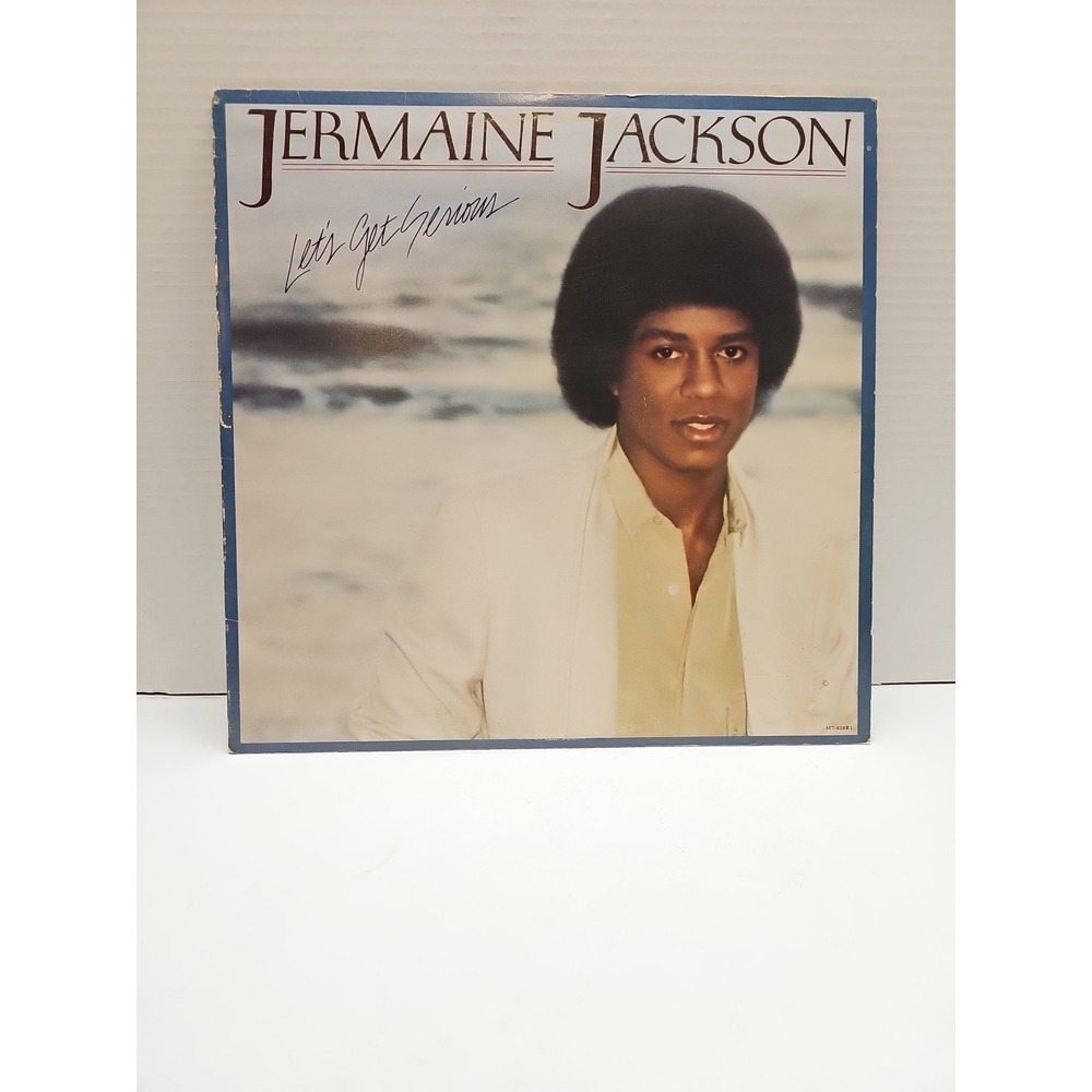 Jermaine Jackson : Let's Get Serious 1980 Funk Soul LP Vinyl Record M7-928R1 - Picture 1 of 4